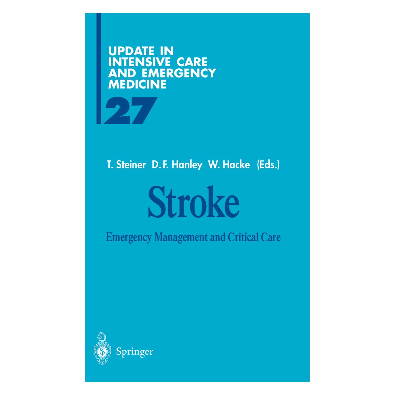 Springer Stroke (Englisch, Softcover, Daniel F. Hanley, Thorsten Steiner, Werner Hacke) (55506483)