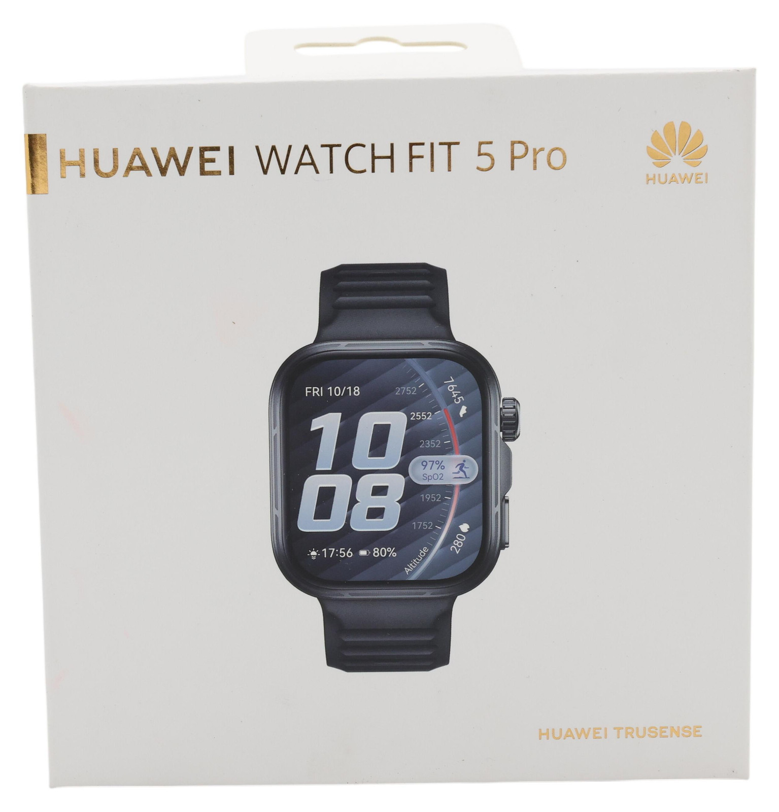 Huawei Watch Fit 5 Pro Smartwatch, zwart