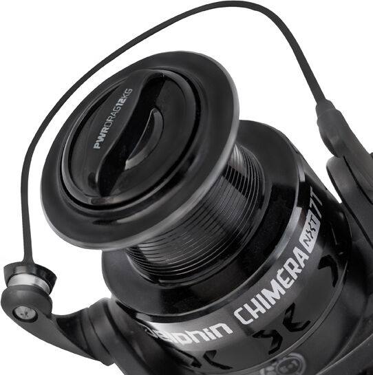 Bobine peu profonde Delphin CHIMERA NXT 5T SH aluminium aluminium