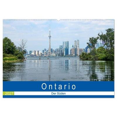 Ontario - Der Süden (Wandkalender 2027 DIN A2 quer), CALVENDO Monatskalender