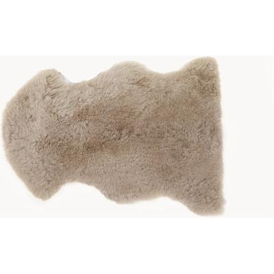 Teppich KARE DESIGN "Lammfell Heidi 65x85cm", natur, B:65cm H:4mm L:85cm, Teppiche, Teppich, weiß oder grau