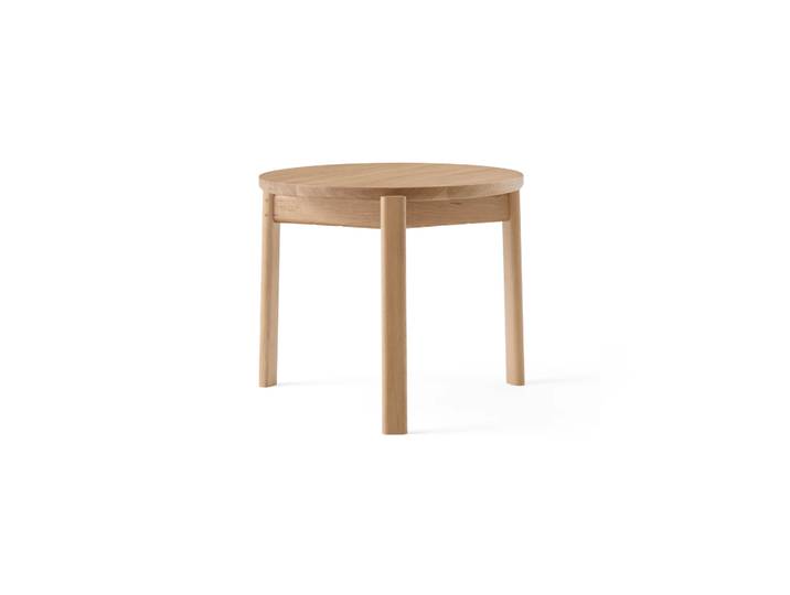 Audo Copenhagen Table basse Passage Chêne, Ø50 cm