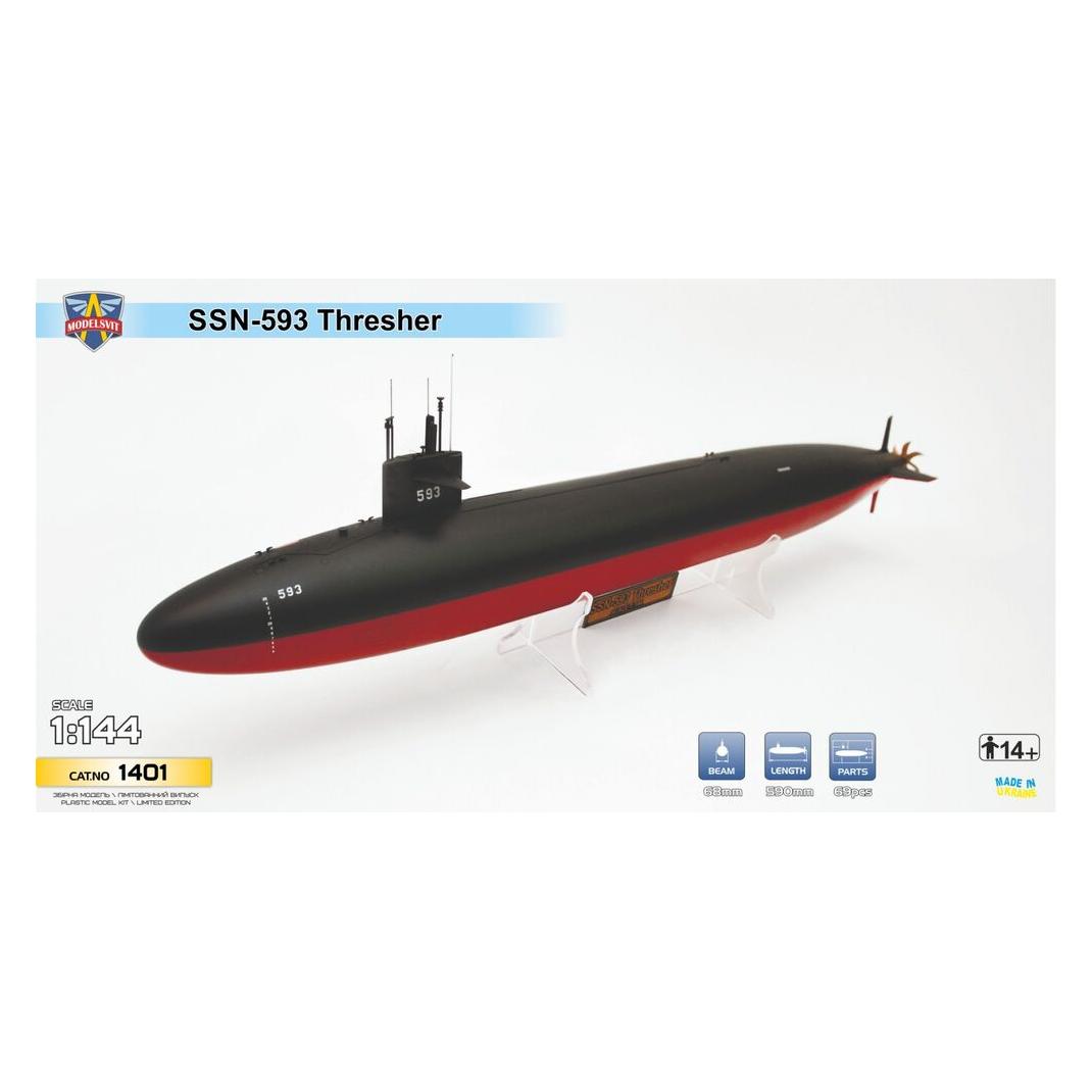 Modelsvit USS Tresher (SSN-593) submarine (MSVIT1401)