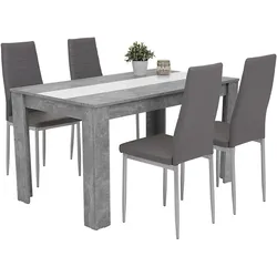 Tischgruppe HELENE I (LBH 140x80x74 cm) - LBH 140x80x74 cm