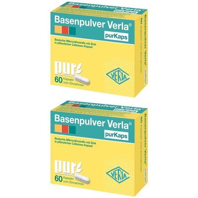 Basenpulver Verla purKaps 2x 2x60 St Kapseln