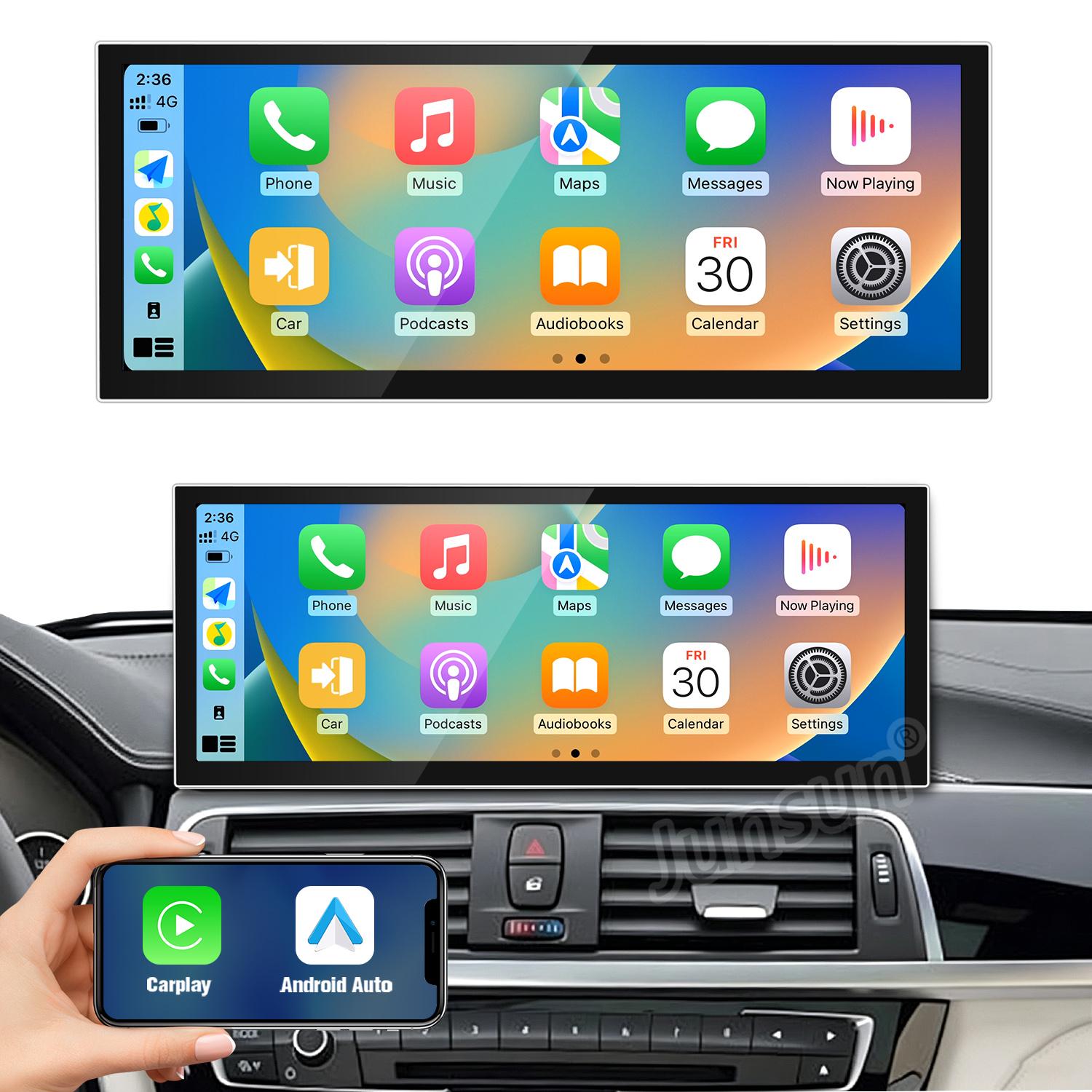 15.8" CarPlay Bildschirm Für BMW F30 F31 F32 F33 F34 F36 NBT 2012-2016 - Kabellos Android Auto - Linux System