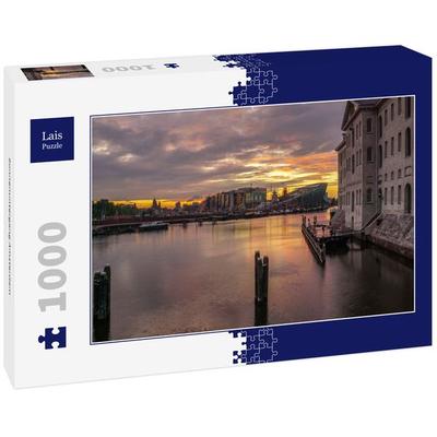 Lais Puzzle Sonnenuntergang Amsterdam 1000 Teile