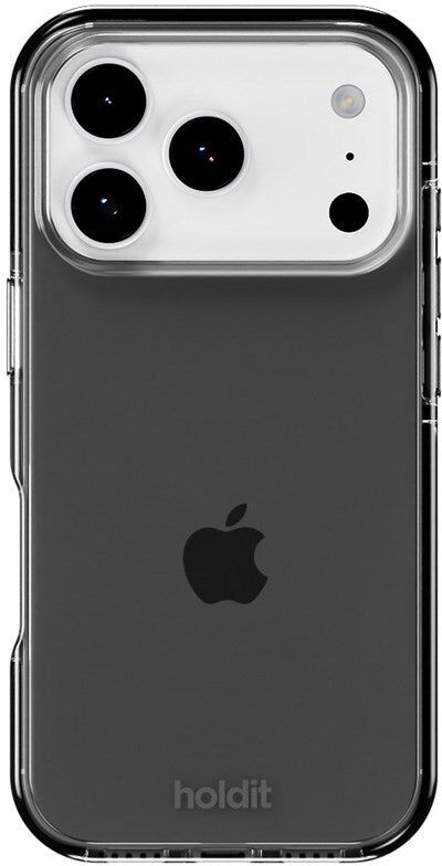 iPhone 18 Pro / 17 Pro Holdit Seethru Cover - Black