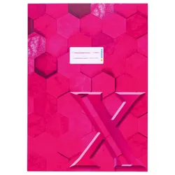 HERMA Heftumschlag X pink DIN A4 21,0 x 29,7 cm