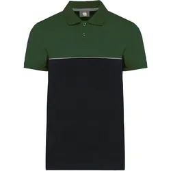 Kariban, Arbeitsoberteil, Zweifarbiges Poloshirt (5XL)