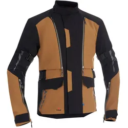 Halvarssons Vinvallen, Textiljacke wasserdicht - Schwarz/Hellbraun - 54