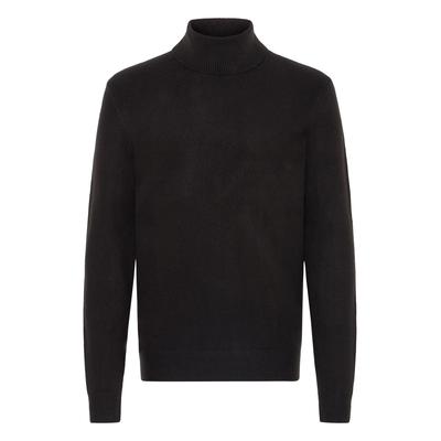 Rollkragenpullover CASUAL FRIDAY "Rollkragenpullover CFHeine", Herren, Gr. 3XL, schwarz (schwarz beauty), Obermaterial: 65% Polyacryl PAN. 27% Nylon NY. 5% Wolle mw. 3% Polyester PES., Pullover Rollkragenpullover