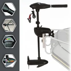 Intex Elektromotor 420 W | 12 V | Bootsmotor für Schlauchboote