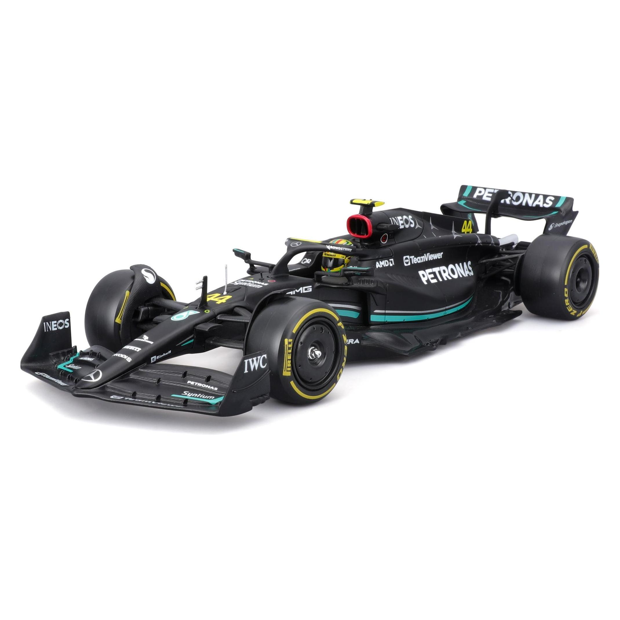 Bburago Mercedes-AMG F1 W14 E Perf. Hamilton 2023 (1828028-44)