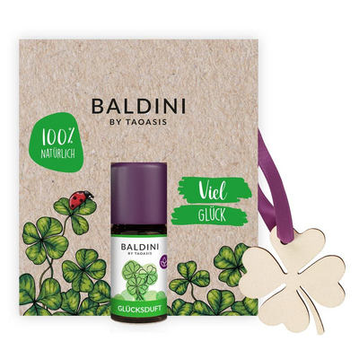 TAOASIS GmbH Natur Duft Manufaktur BALDINI Viel Glück Mini-Duftset mit Holzanhänger 1 St 18446475
