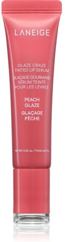 Laneige Glaze Craze Tinted Lip Serum tinted lip balm shade Peach Glaze 12 g