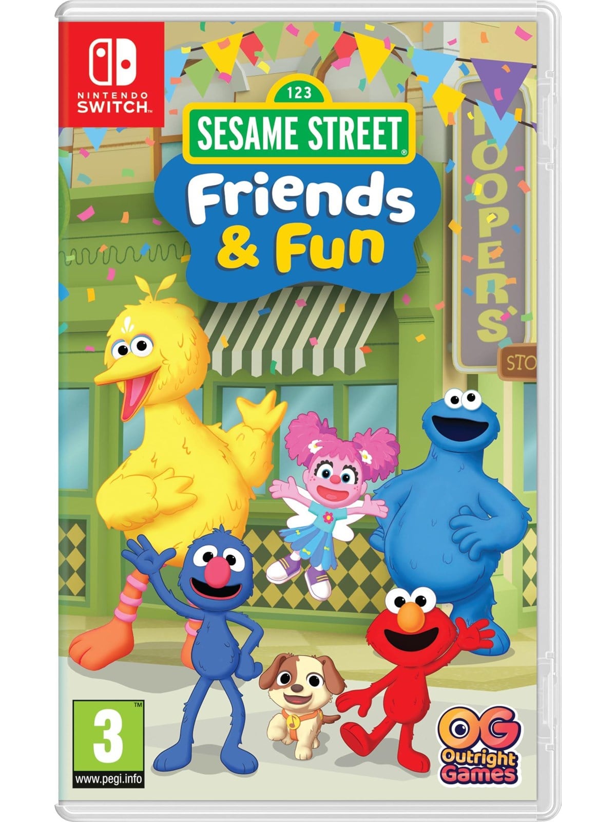 Sesame Street: Friends & Fun - Nintendo Switch - Abenteuer - PEGI 3