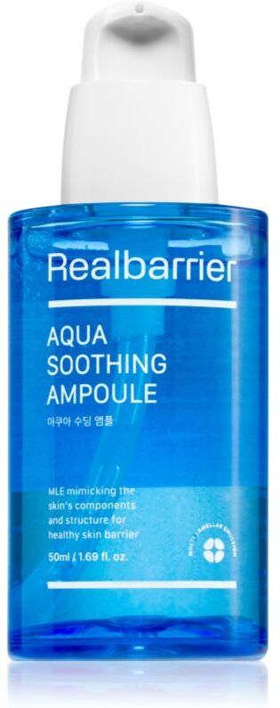 Real Barrier Aqua Soothing Ampoule feuchtigkeitsspendendes Hautserum mit beruhigender Wirkung 50 ml