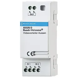 Busch-Jaeger Videoverteiler Außen REG 83325/2