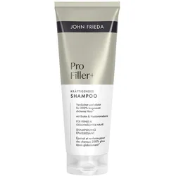 2x John Frieda, Shampoo, PROfiller+ Kräftigendes Shampoo 250ml (Flüssiges Shampoo, 250 ml)