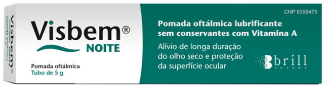Brill Pharma Visbem Noite Pomada Oftálmica