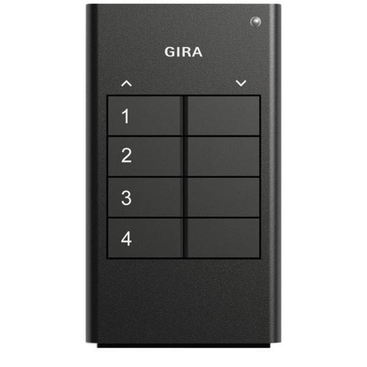 Gira 535410 eNet draadloze zender, 4-voudig, antraciet