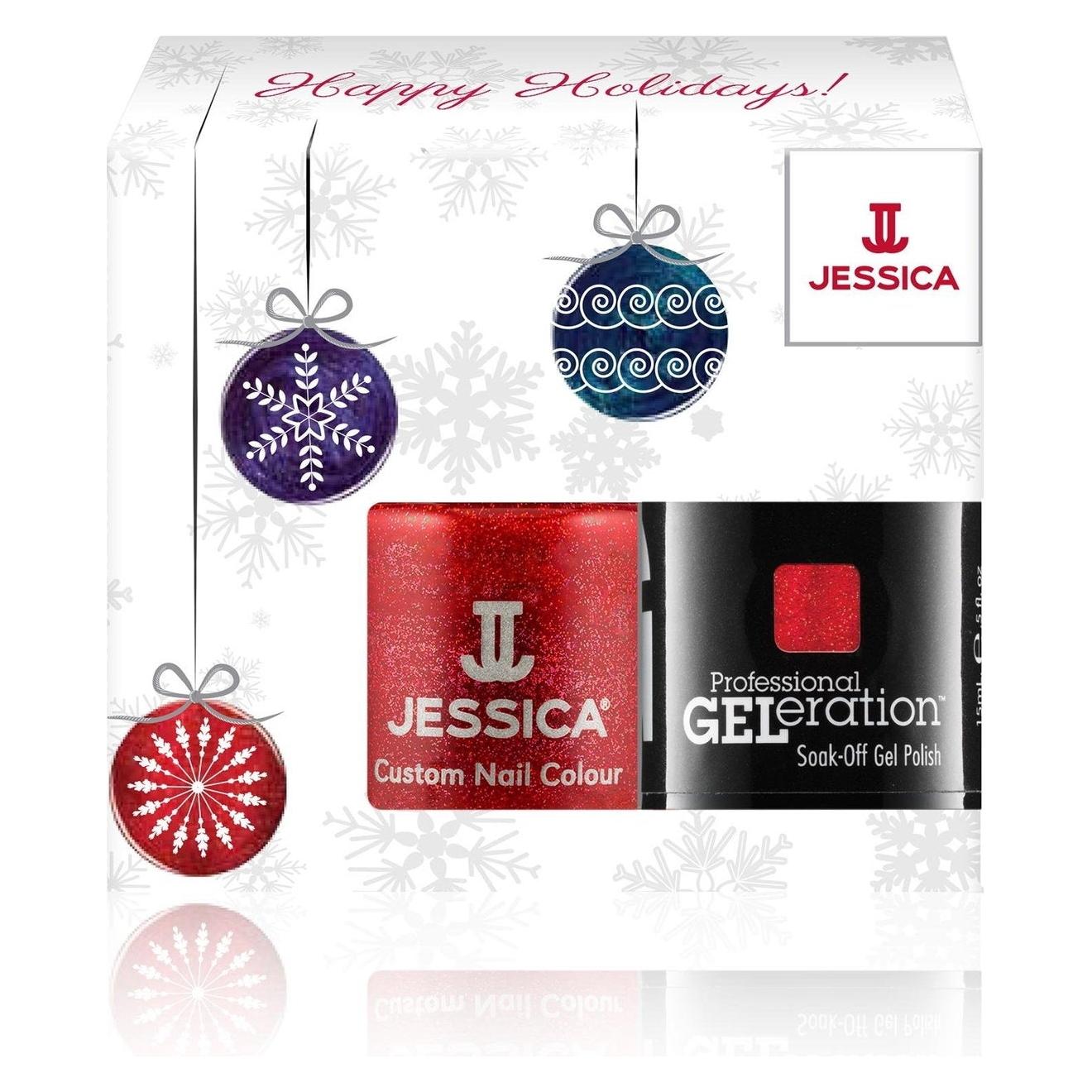 Jessica Winter Set Professional Geleration Semi-Permanenter Nagellack Hearts On Fire - 15 Ml (Hearts On Fire) (34600780)