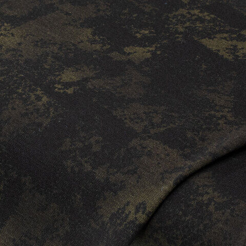Romanit-Jersey "Marmor", schwarz-color