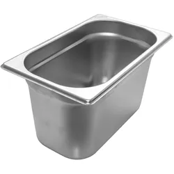 AcMax GN 1/3 Gastronormbehälter GN-Behälter Edelstahl 5,7 Liter Tiefe 150mm