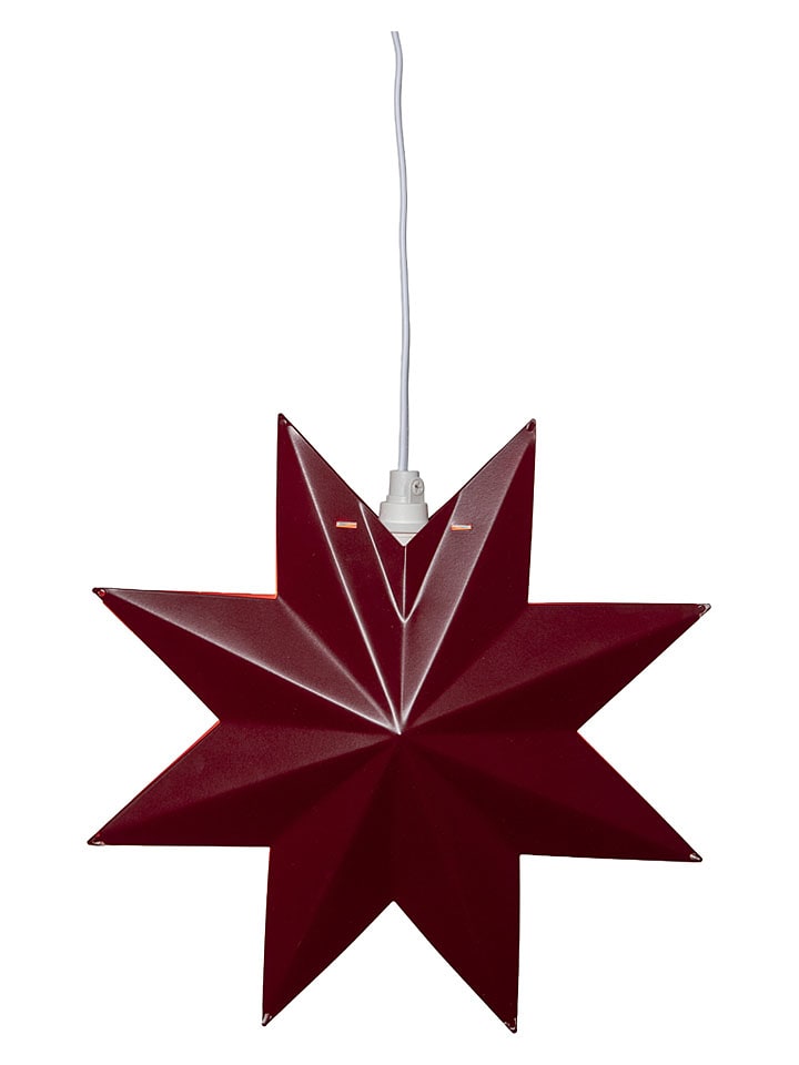 STAR Trading Metallstern "Classic" in Rot - Ø 28 cm - onesize