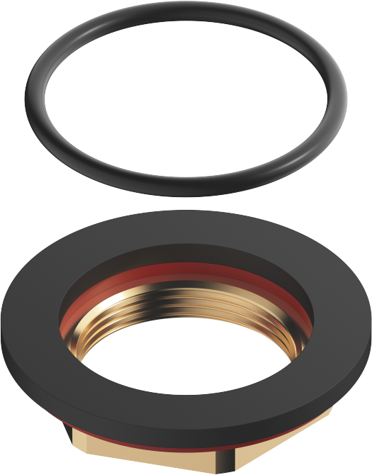 Dornbracht kit de fixation 0430110386690 mm PIÈCES DE RECHANGE 04301103866 M30 x 1,5