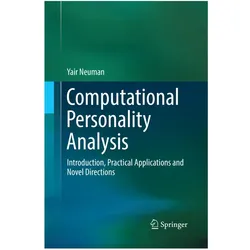 Computational Personality Analysis, Fachbücher von Yair Neuman