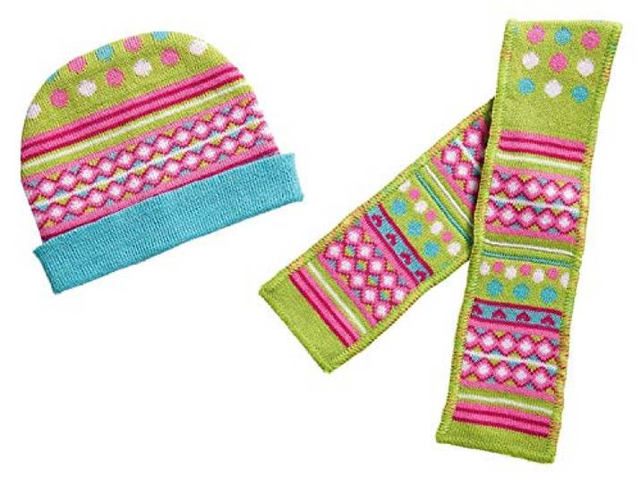 Heless 2611Heless Froggy Cap en Sjaal voor Pop