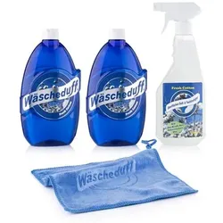 WÄSCHEDUFT PLUS Duftspülung Trocknerpad & Duft-Textilreiniger 2x 750ml & 1x 500ml