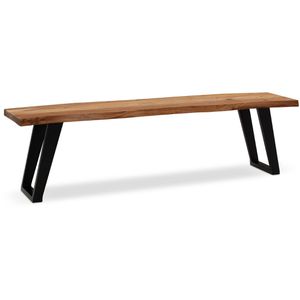Wohnling Sitzbank WL7.304, bis 320 kg, aus Holz, hellbraun, 180 x 40 cm