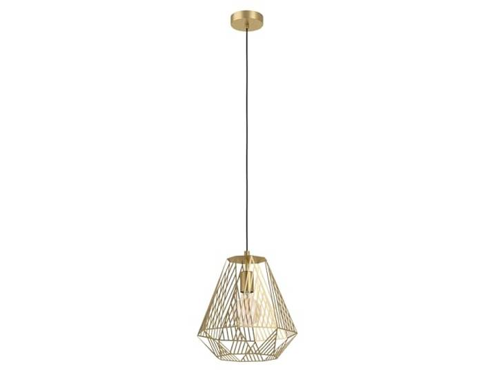 Eglo Suspension luminaire Stype\, lustre chambre en métal laiton brossé plafonnier salon ou salle à manger\, douille E27