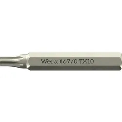 Wera 867/0 Micro Bits für Innen TORX® Schrauben, TX 10 x 30 mm - 05058133001