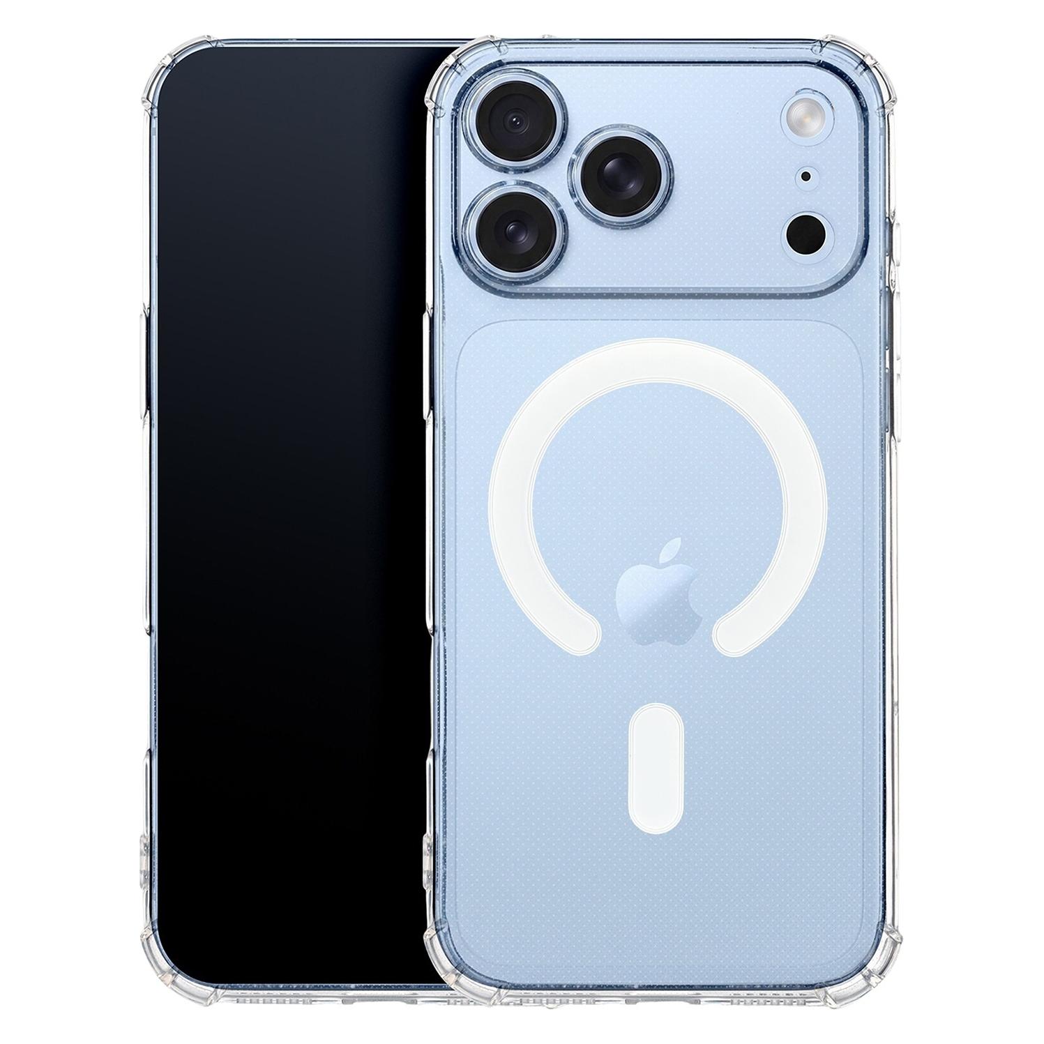 OEM Anti-Shock-Hülle aus 1,5 mm starkem Mag-Material für das iPhone 17 Pro 6,3" / iPhone 18 Pro 6,3" (Apple iPhone 17 Pro, Apple iPhone 18 Pro) (GSM278234)