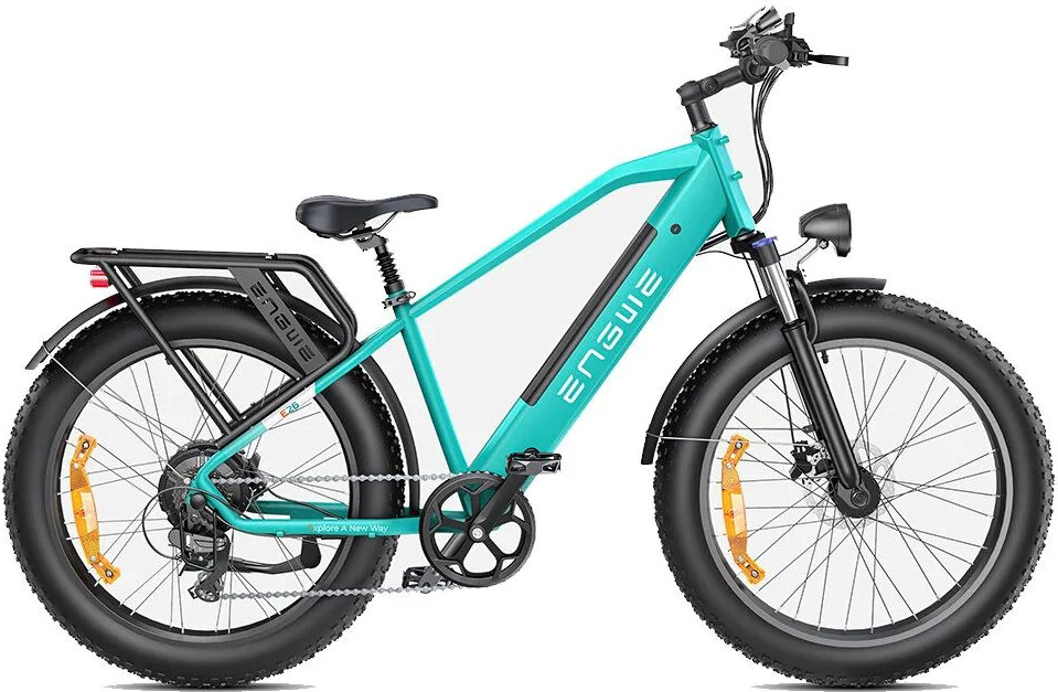Elektrofahrrad E26 - 250W 768WH 140KM Reichweite - Blau
