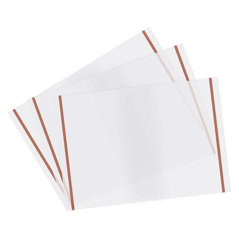 Panta Plast Selbstklebende Notizbuchhülle A4 PP (10 Stück) (A4, 10x) (53207070)