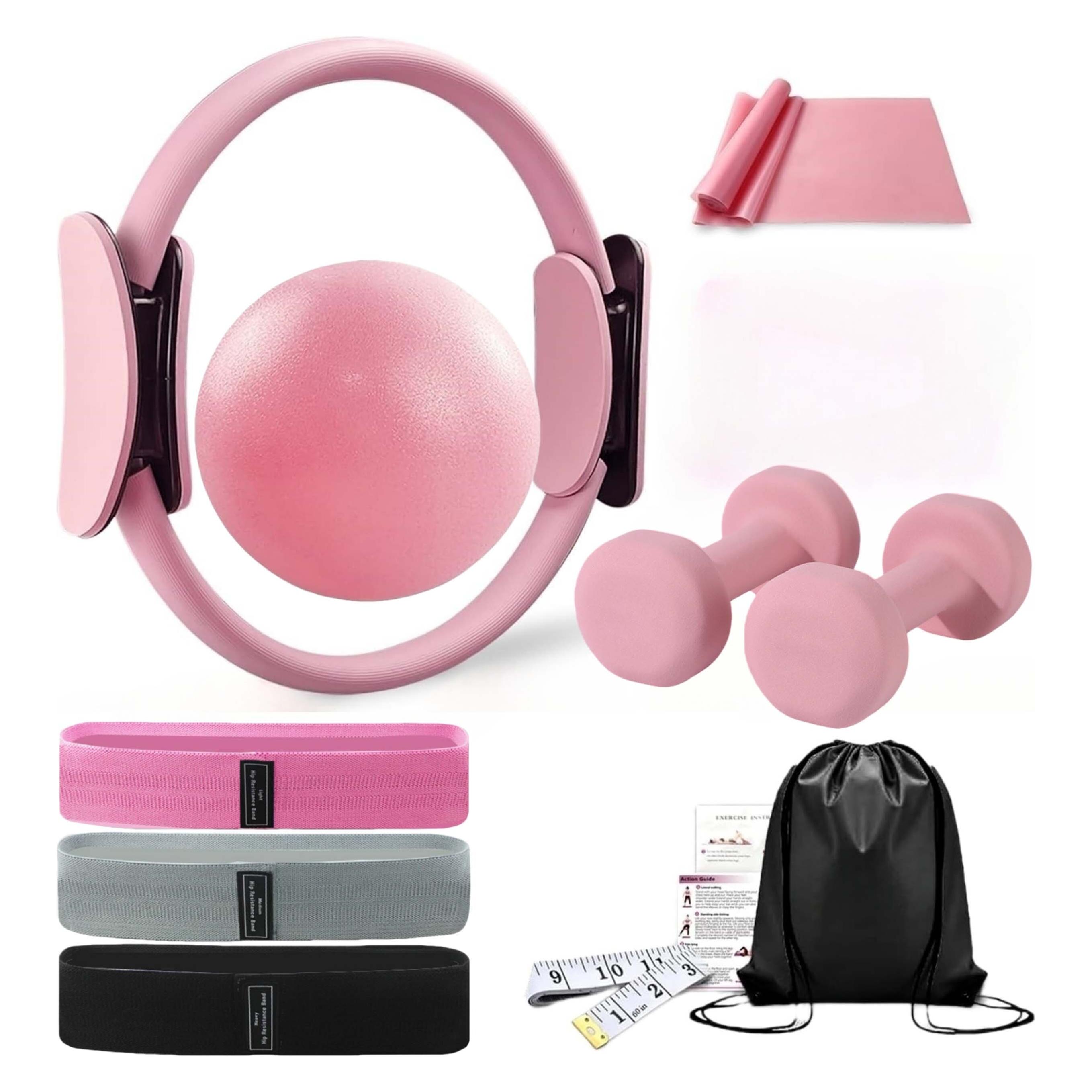 Relaxdays 11-tlg. Pilates-Set (4052025797089)