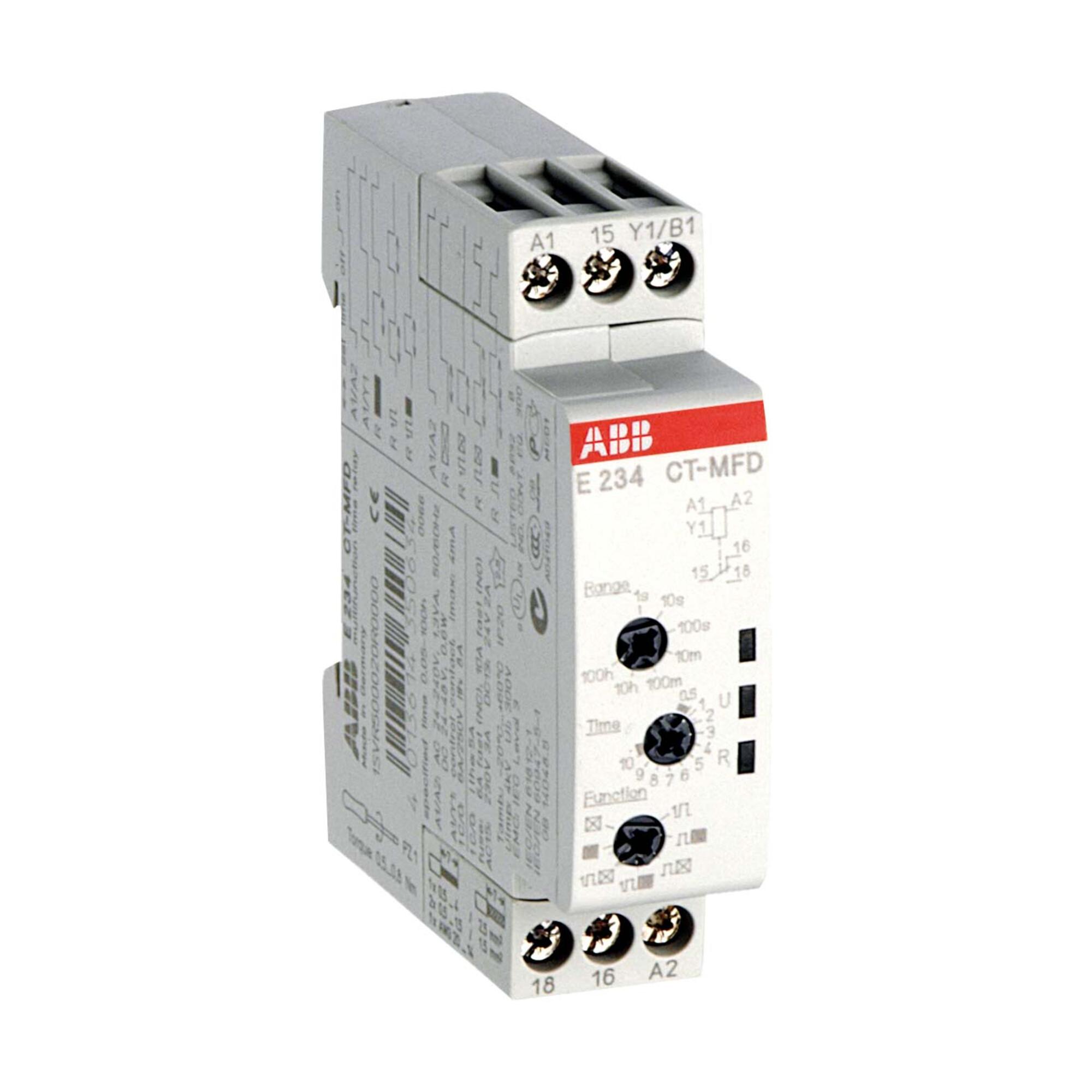 ABB Stotz S&J Zeitrelais Multifunktion CT-MFD.12 (1SVR500020R0000)