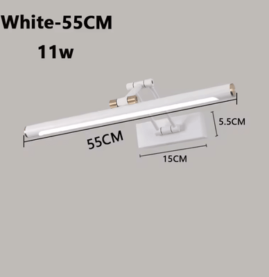 Inspire Curations Modern Foldable LED Mirror Wall Lamp 55cm white warm White (2700 3500k)