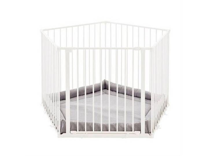 Baby Dan Laufgitter Olaf, Weiß, Metall, 360x70.5 cm, Europäischer Sicherheitsstandard, Made in Denmark, Cradle to Cradle®, Babymöbel, Laufstall Baby