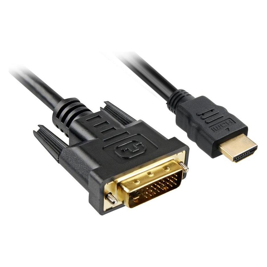 Sharkoon HDMI (Typ A) - DVI (3 m) (4044951015221)