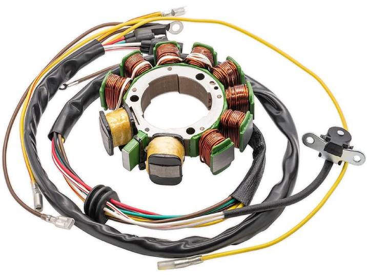 Stator d'allumage compatible avec Polaris Big Boss Magnum Scrambler Sportsman Worker Ranger 500 1998-2001 Repl. # 3085561 3086821