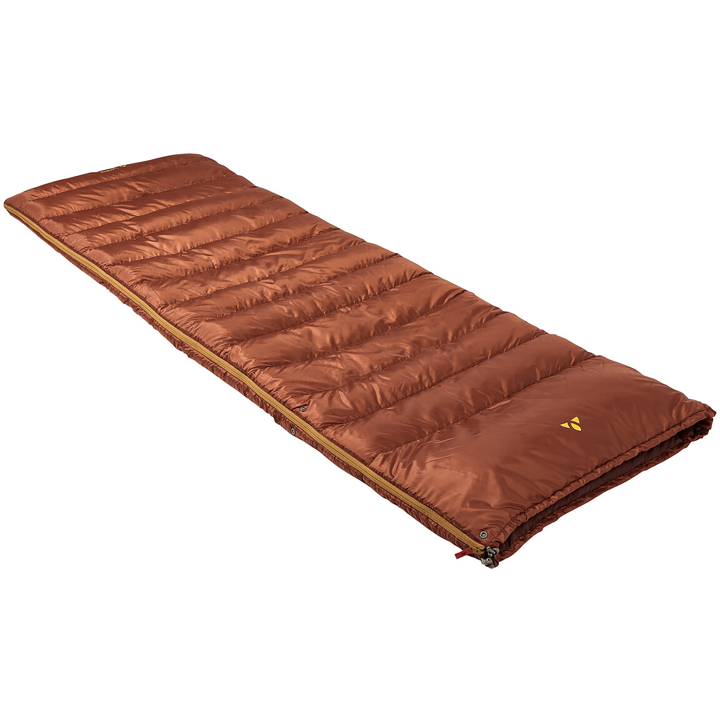 Vaude Alpsee 400 Dwn Schlafsack Daunenschlafsäcke braun Größe max. 185cm Camping Atmungsaktiv Daune | imprägnierte Daune