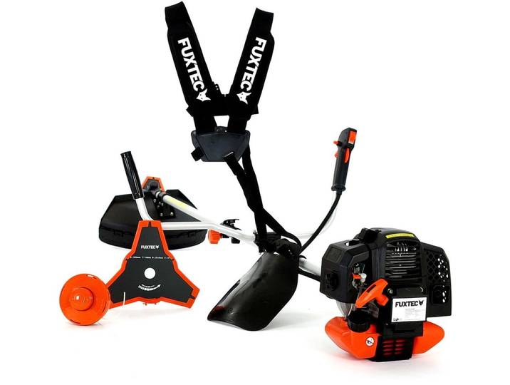 FUXTEC FX-MS152 Benzine Bosmaaier – 2-in-1 – 52cc – Trimmer & Brushcutter – incl. Mes & Draadkop