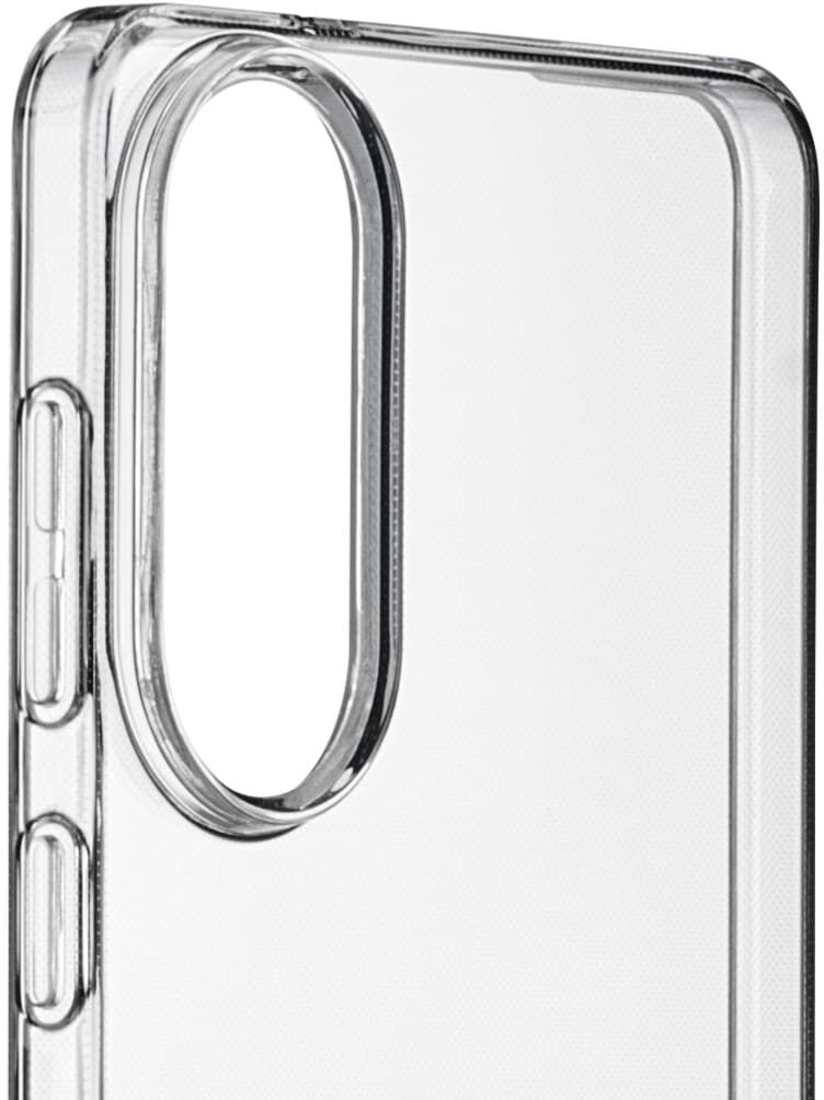 Hama Smartphone-Hülle "Handyhülle f Galaxy S25 Edge (durchsichtig, kratzfest, ohne Vergilben)", transparent, Smartphones, Hüllen, Smartphone-Hülle