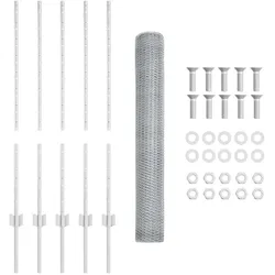 vidaXL, Gartenzaun, Heinsenhof (1,3 cm Maschenweite)